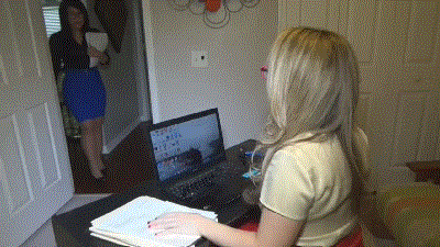 www.milfgigi.com - CURVY SECRETARY BONDAGE NIGHTMARE thumbnail