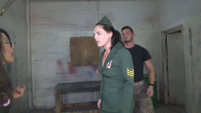 www.milfgigi.com - SERGEANT BOUND, FACE FUCKED & HUMILIATED BY TWO PRIVATES thumbnail